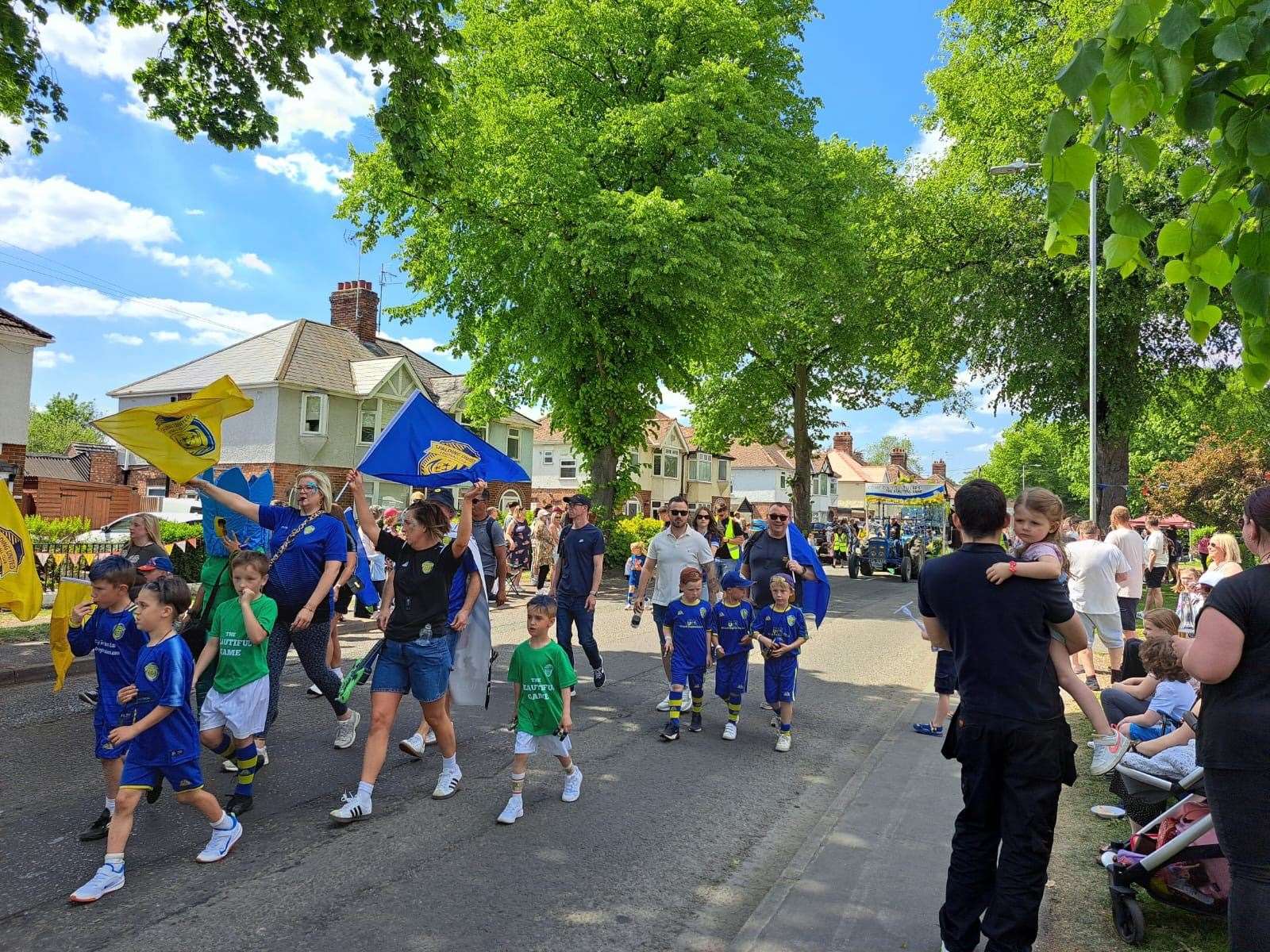 Marching on together! Spalding United's youngsters