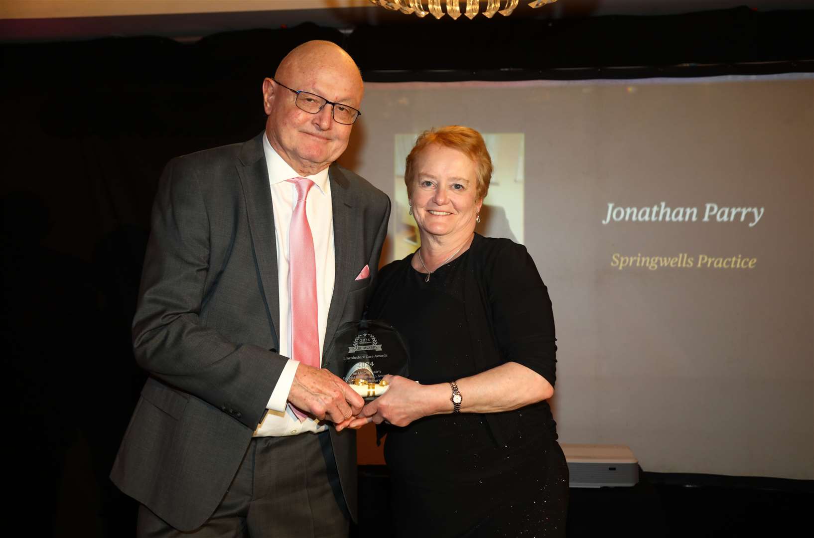 Dr Jonathan Parry, LinCA Chair special recognition
