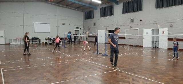 The badminton club was there (51224768)