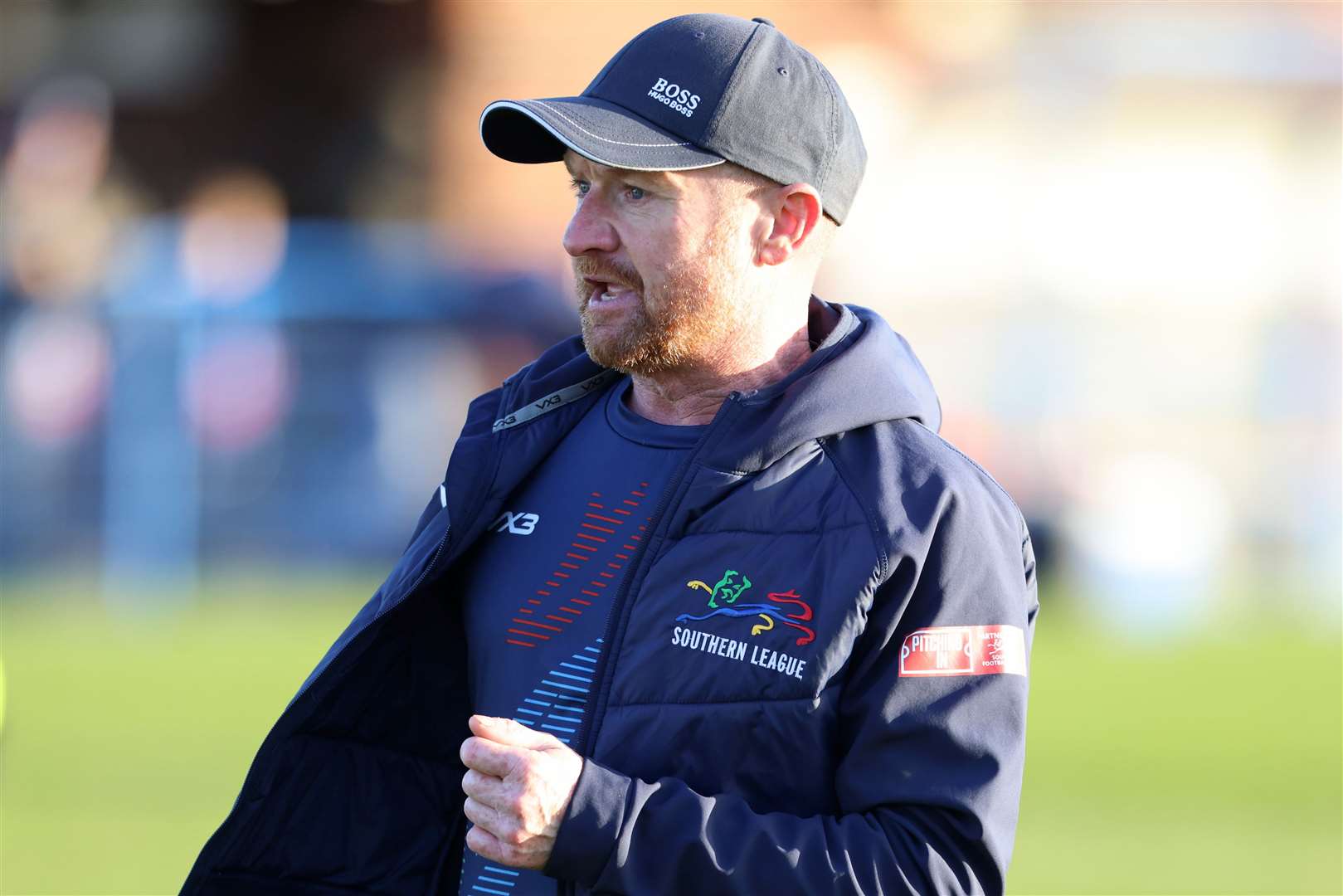 Stamford manager Graham Drury. Photo: Rob O'Brien