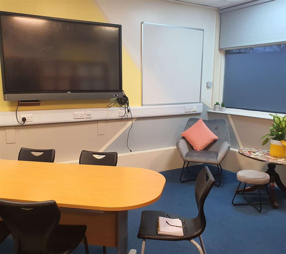 The new learning support room
