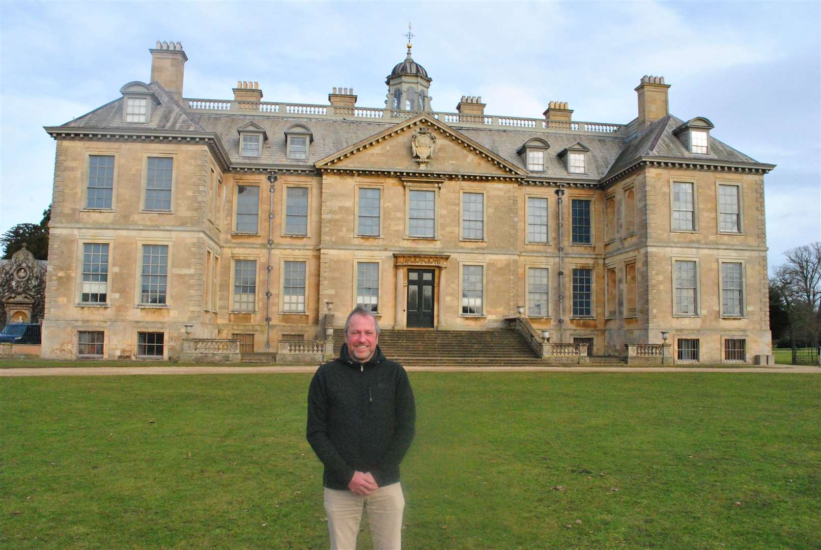 Belton House general manager Ian Cooper outside the historic mansion. (62238563)