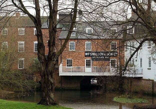 Spitalgate Mill today, former home of W. F. Swallow and Son Ltd.