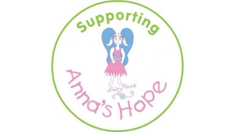 The Anna's Hope logo was inspired by her love of fairies