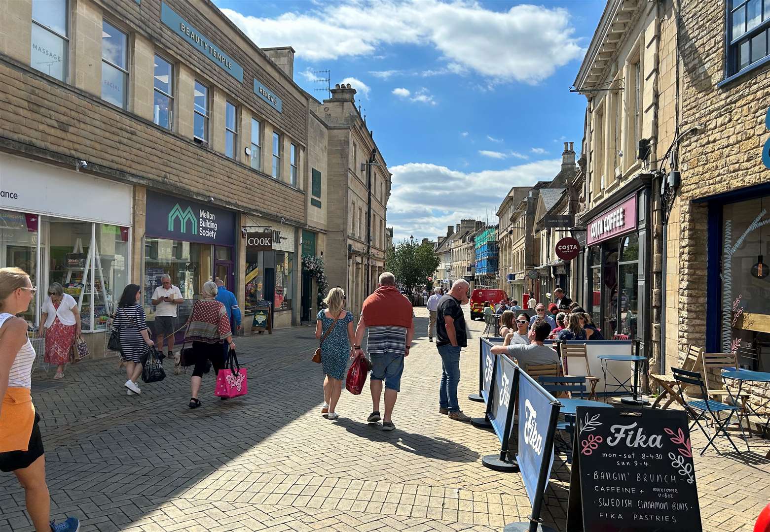 Stamford High Street stock