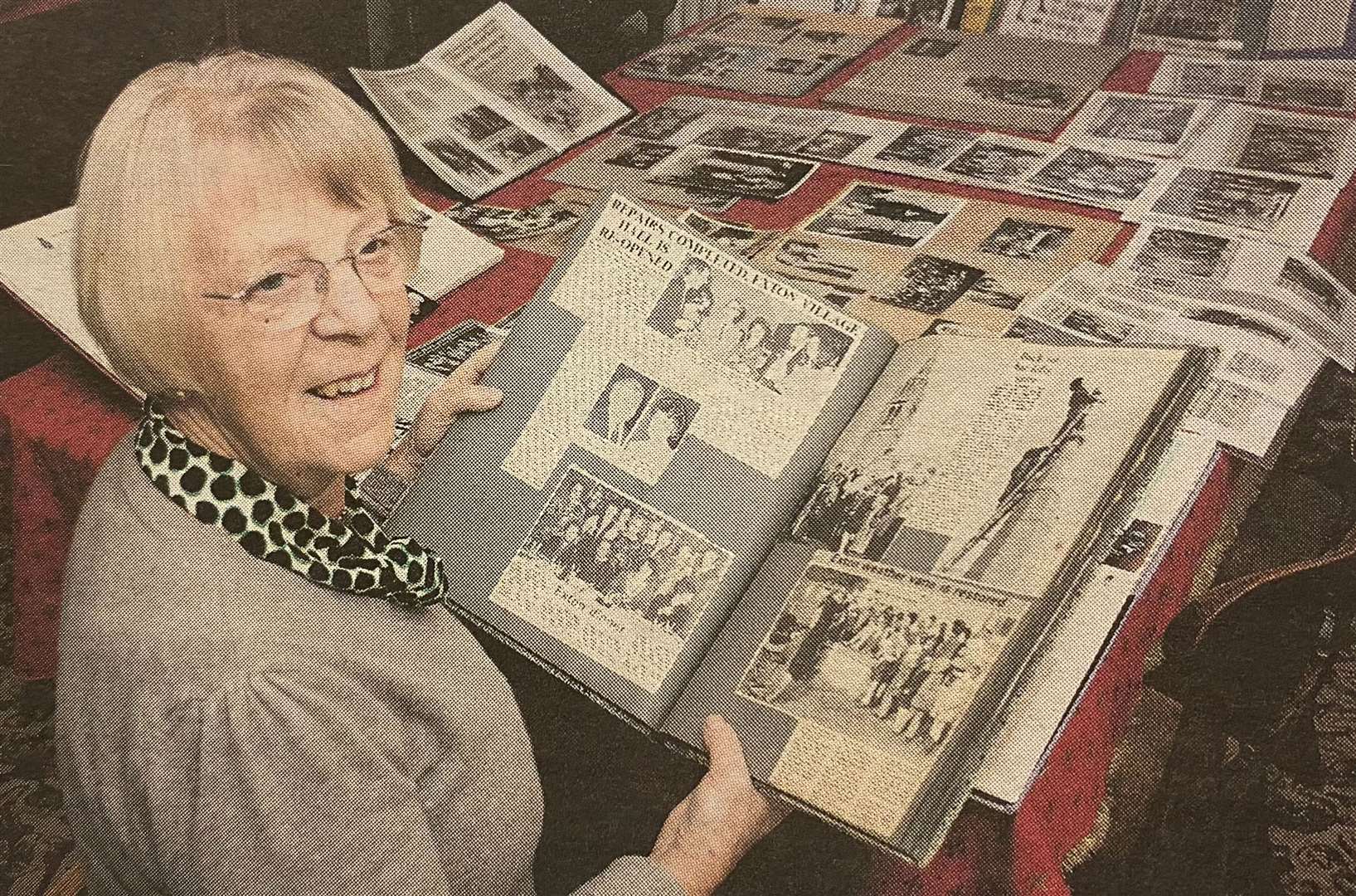 Ann Bell, who was on the Queen's New Year's Honour list 10 years ago.