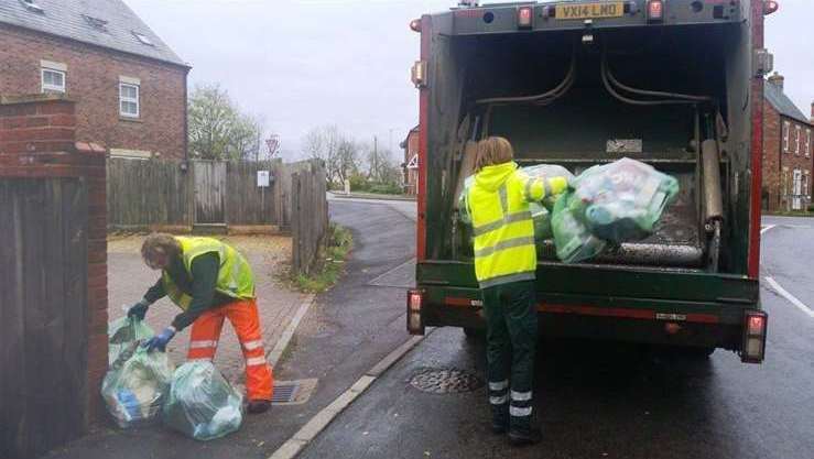 South Holland District Council refuse collection