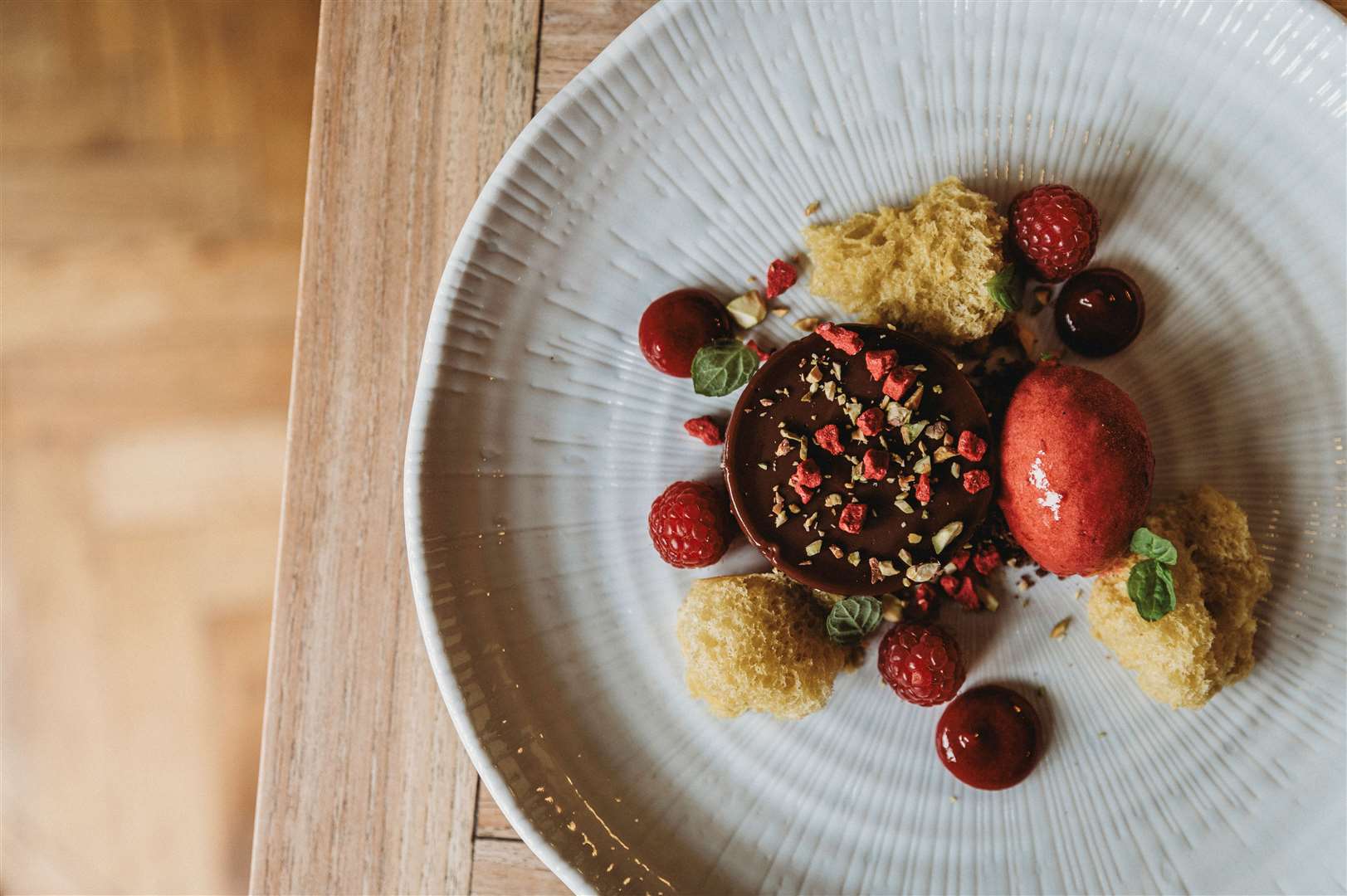 A dessert at The Finch's Arms