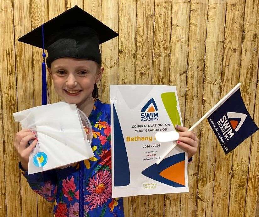Puddle Ducks’ graduate Bethany Meakin.