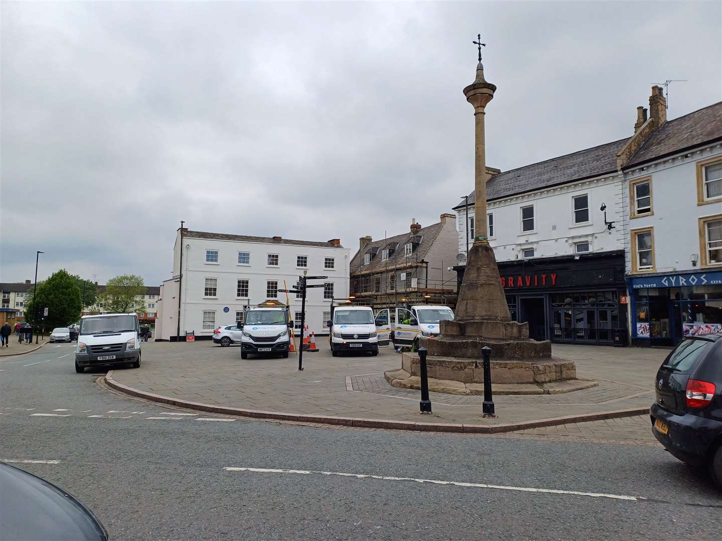 Grantham Market Place. | Image: Daniel Jaines
