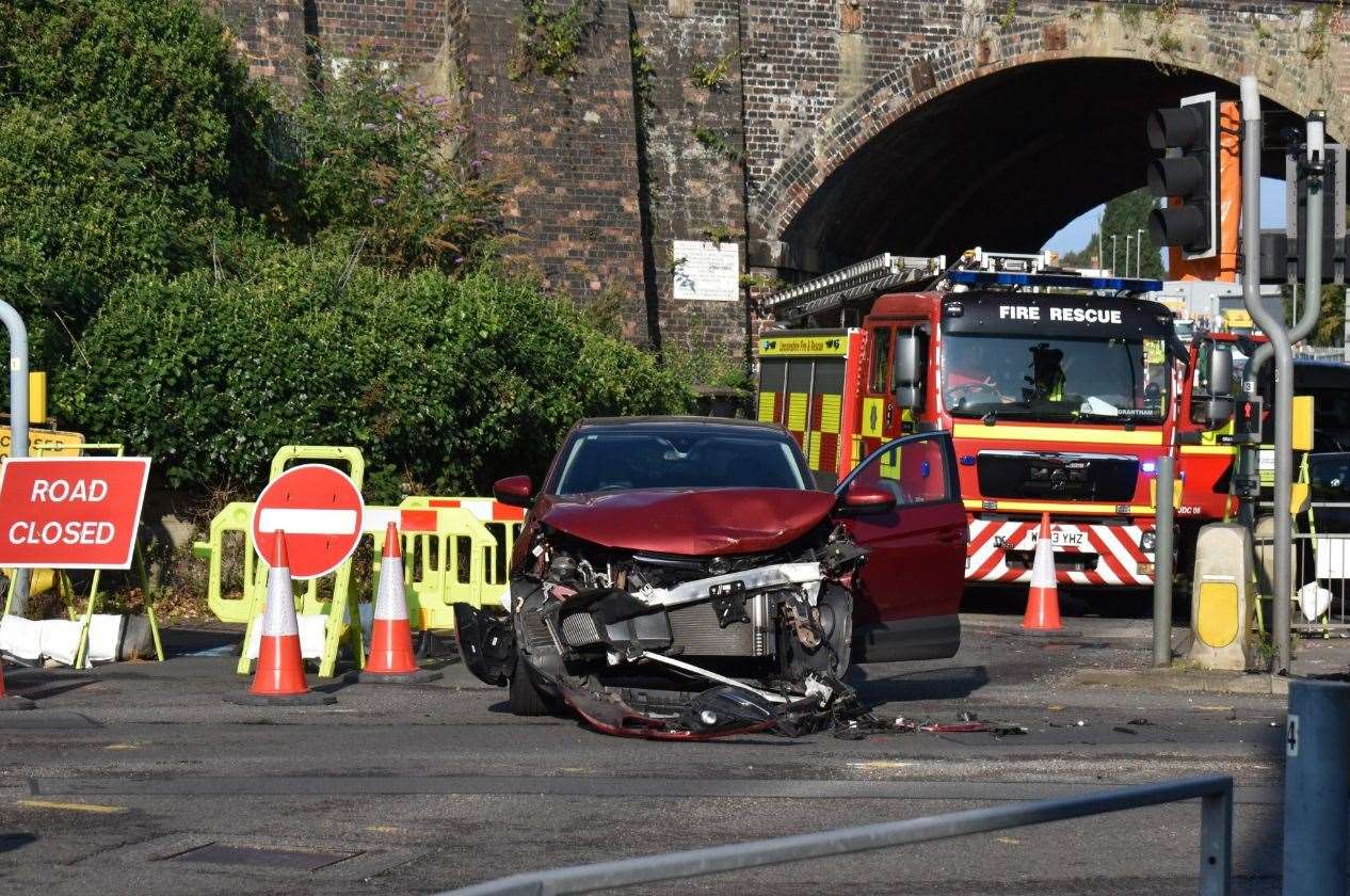 Emergency services are at the incident. Photo: RSM Photography