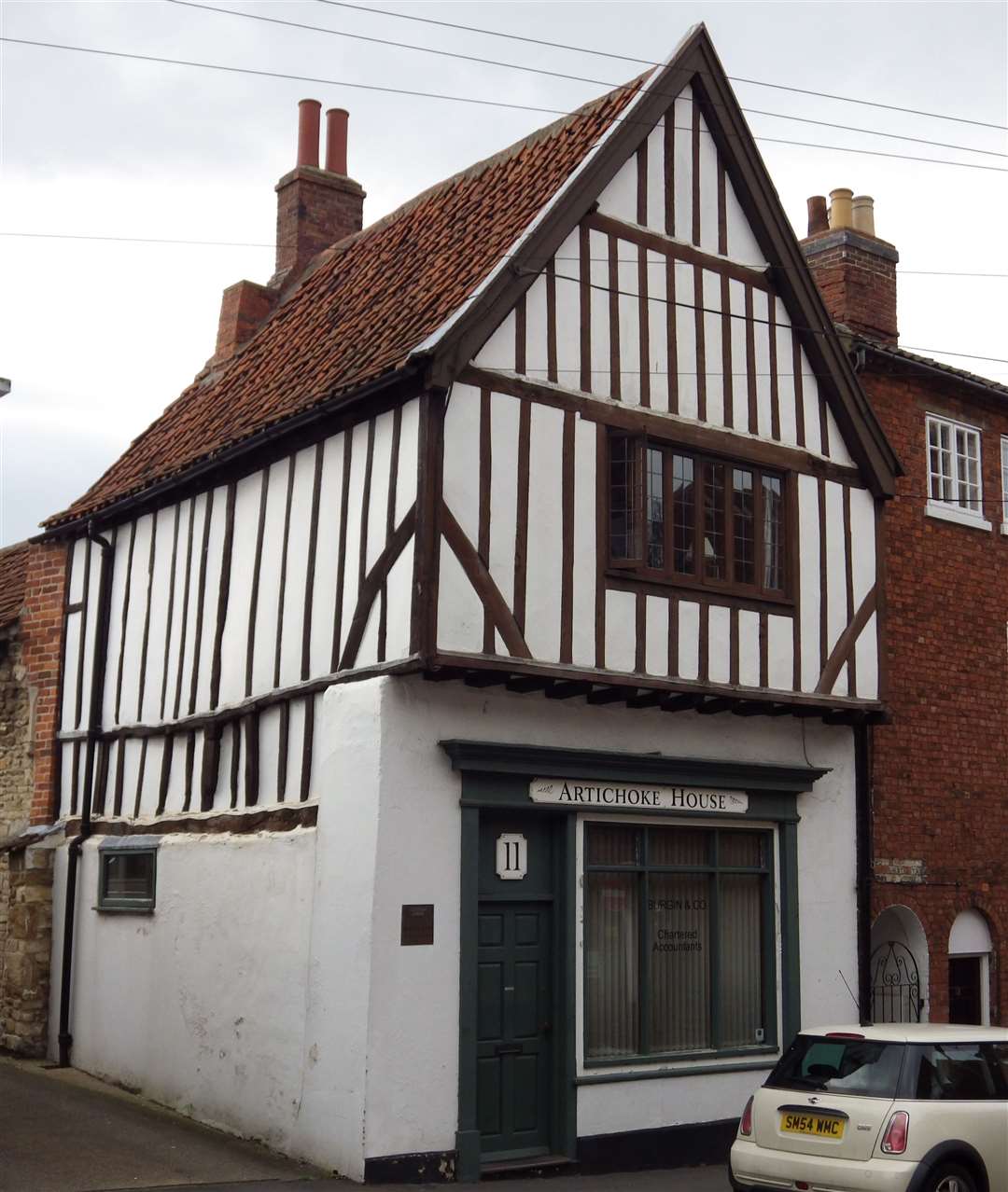 The Artichoke in Grantham today.