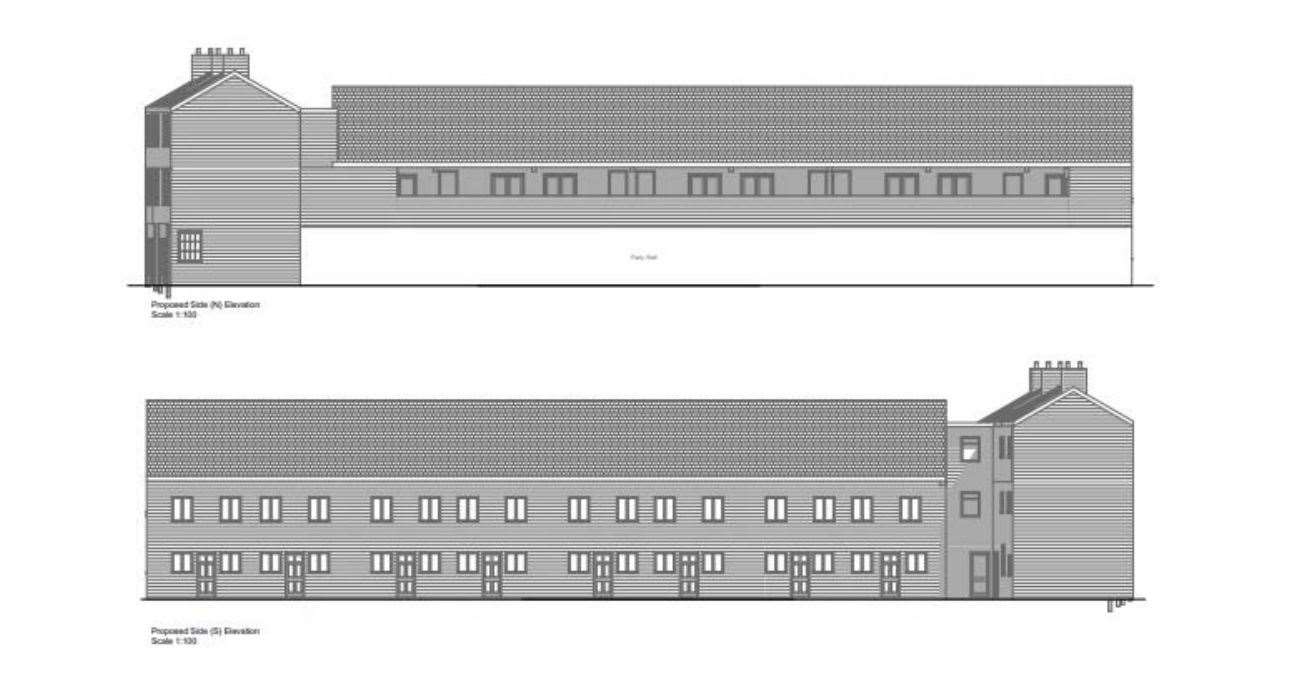 The proposed plans. Photo: SKDC