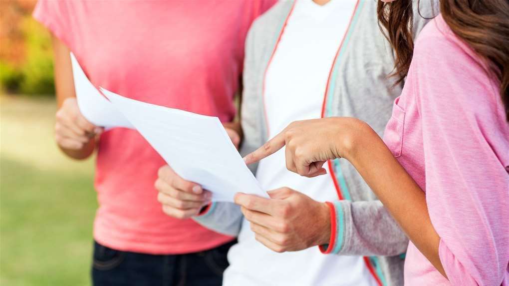 Exam results. Photo: istock/Neustockimages