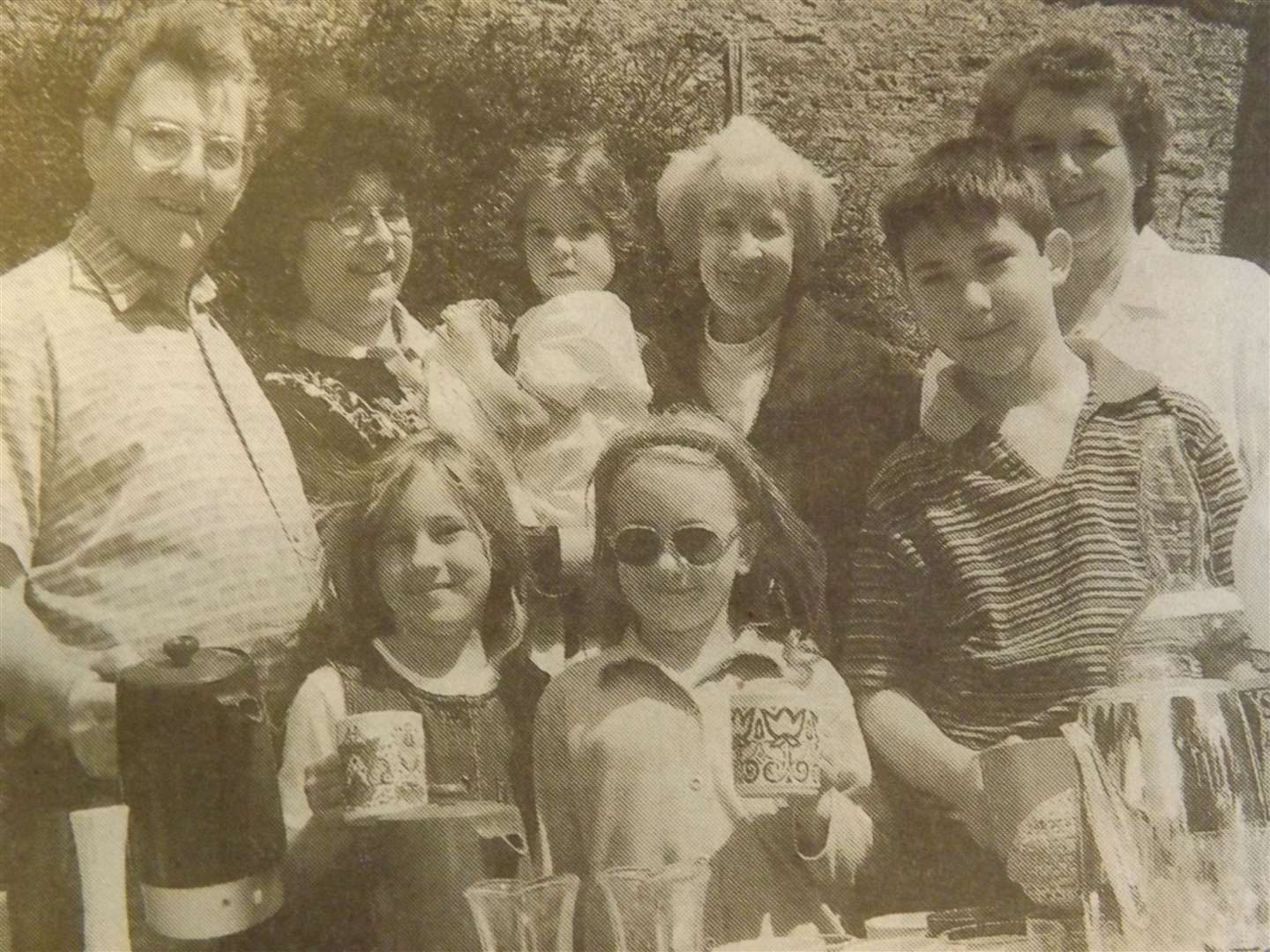 25 years ago: July 17, 1998 – Organisers and helpers man the white elephant stall at this year's Duddington fete. The fete raised £4,000.
