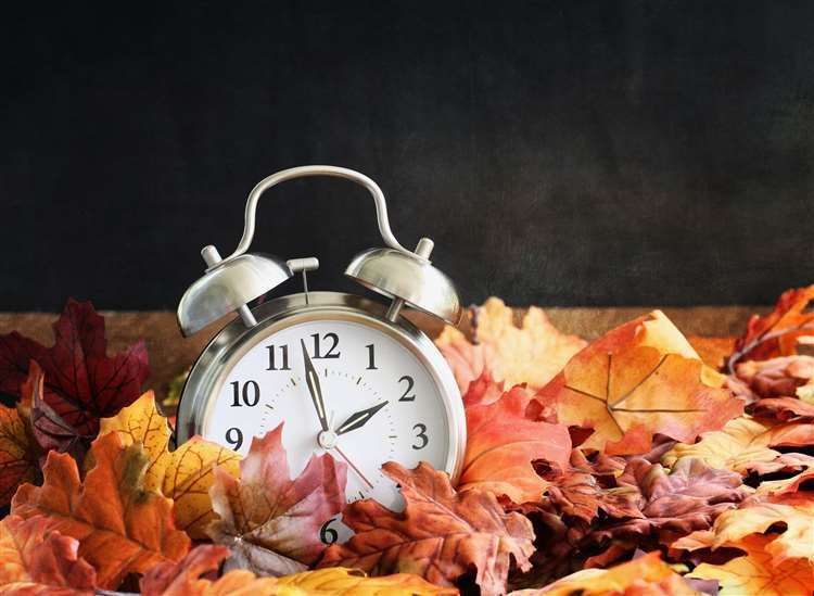 We turn the clocks back on Sunday. (20149510)