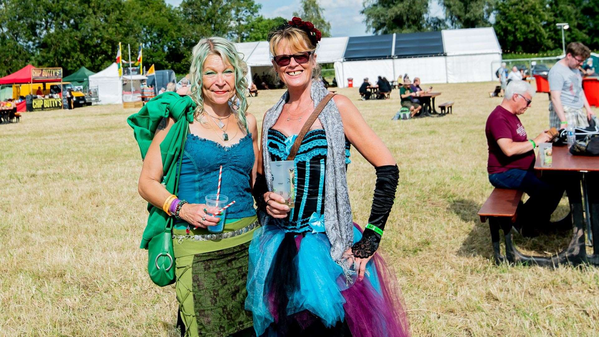 A couple of festival-goers last year