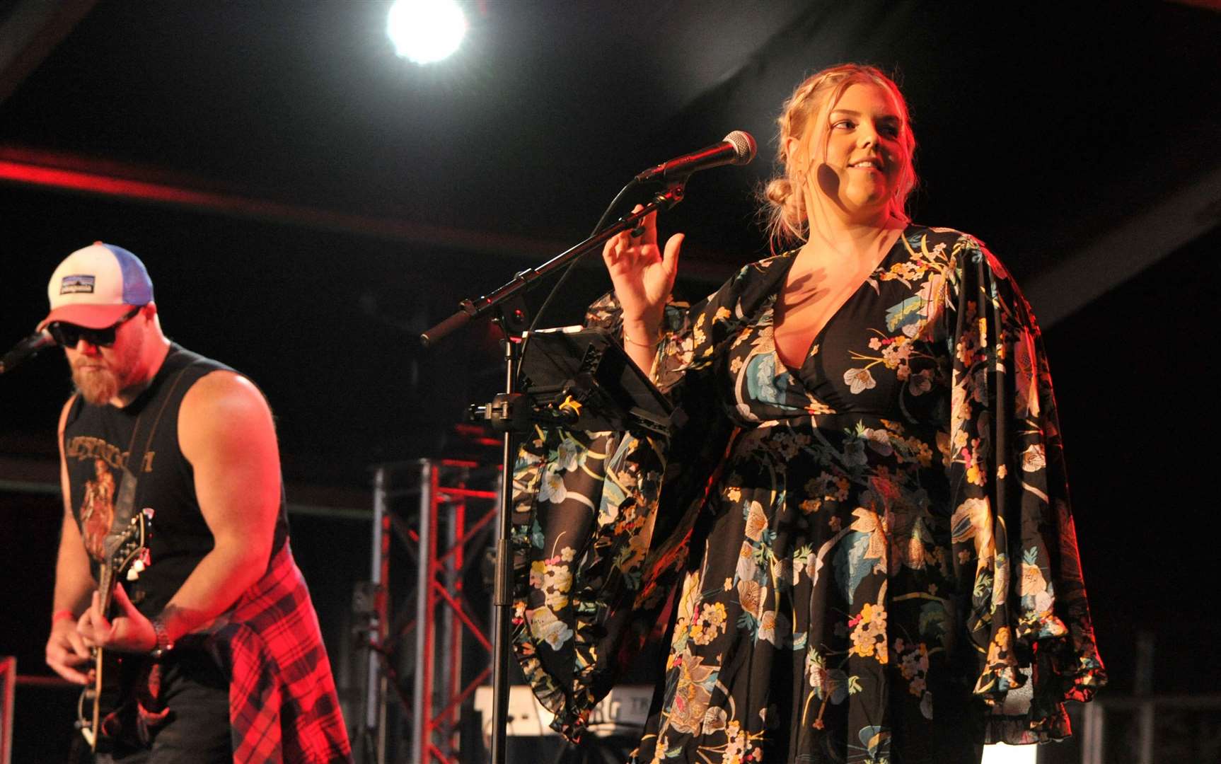 Dirty Rumour perform at Bourne Festival 2023. Photo: Chris Lowndes