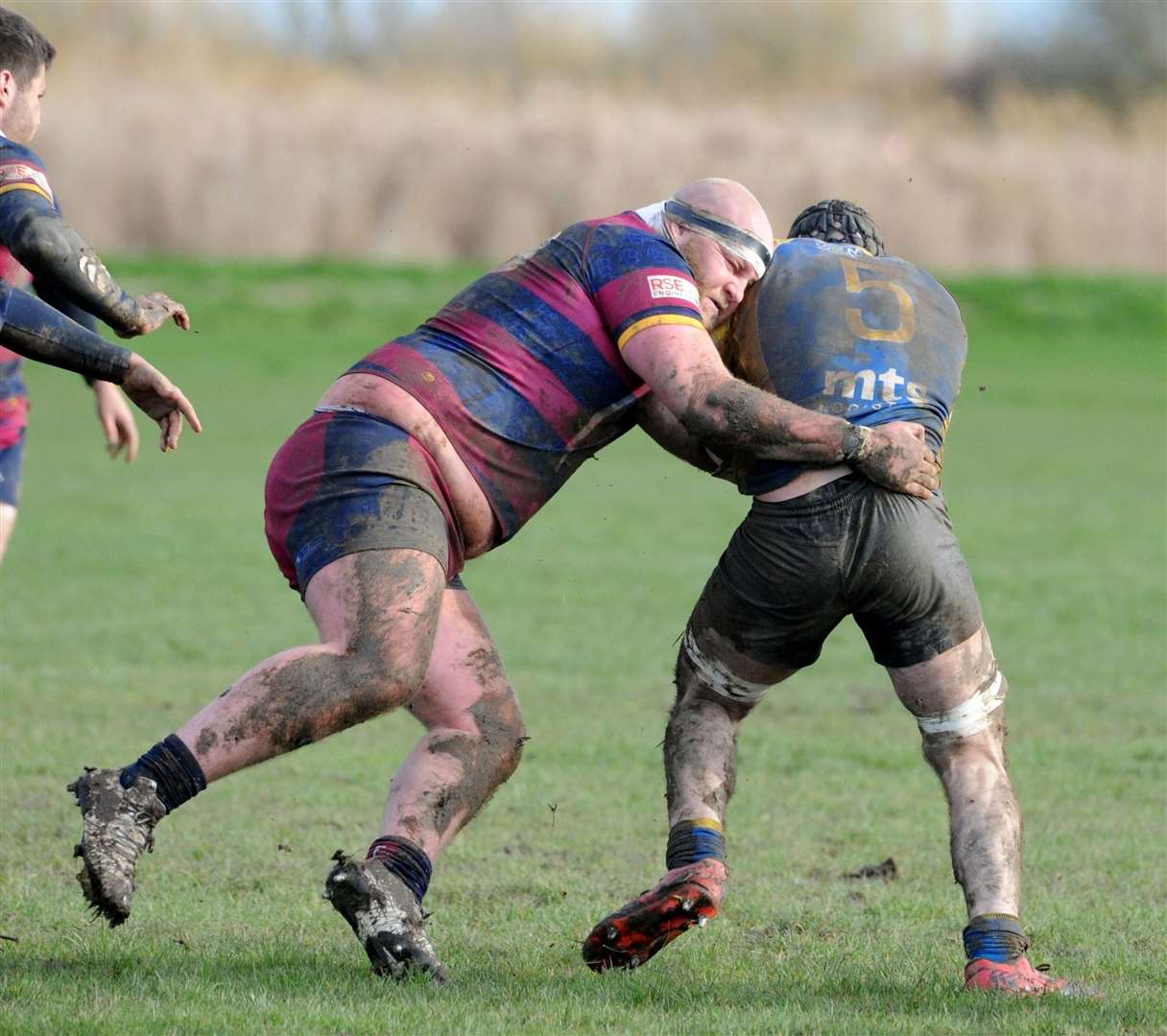 Action from Spalding's home defeat to Market Bosworth on Saturday. Photo: Chris Lowndes
