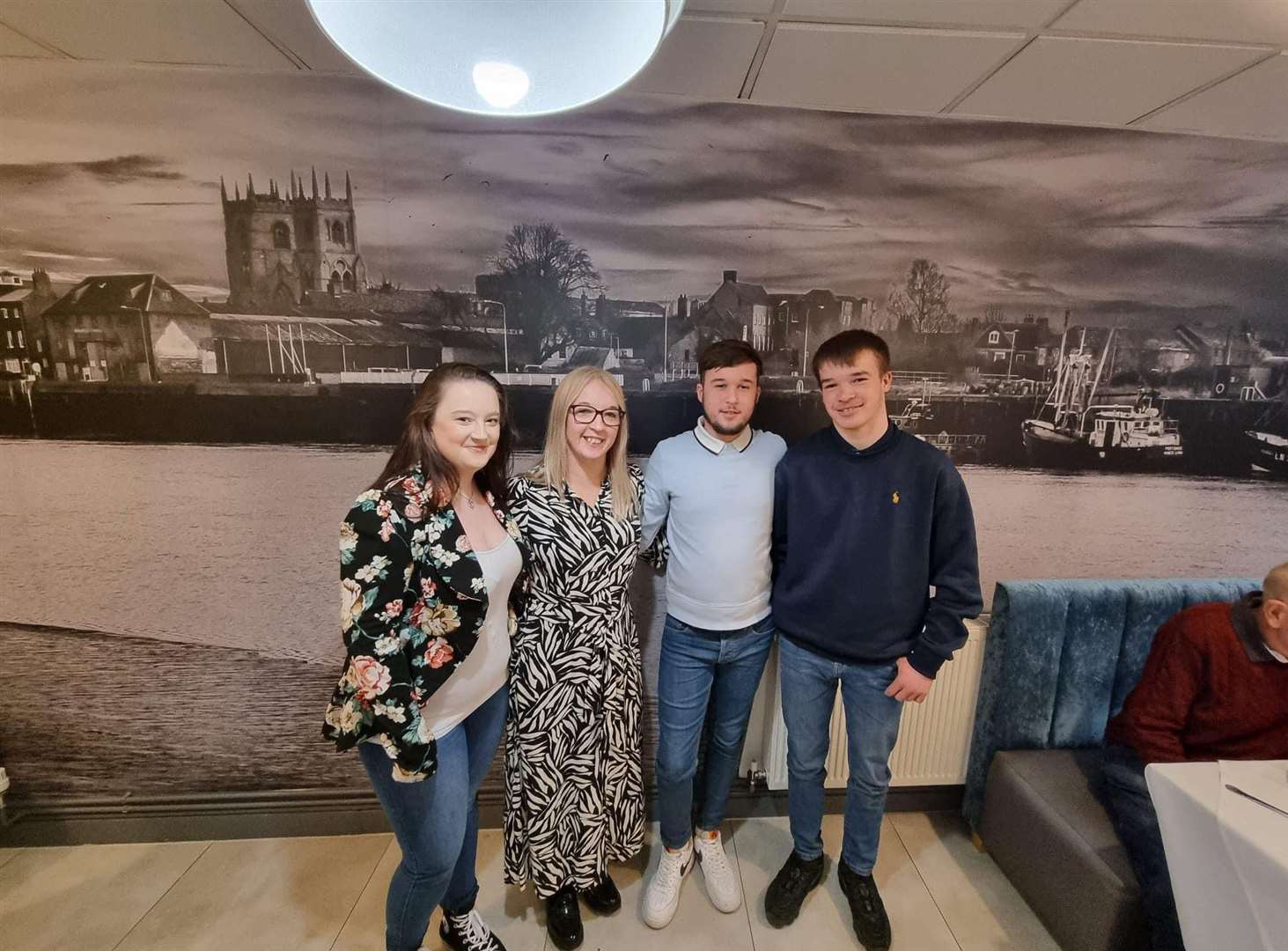 LtoR: Stephanie, Kimberley, Jacob and Nicholas Ely on Mother's Day 2023. PHOTO: SUBMITTED