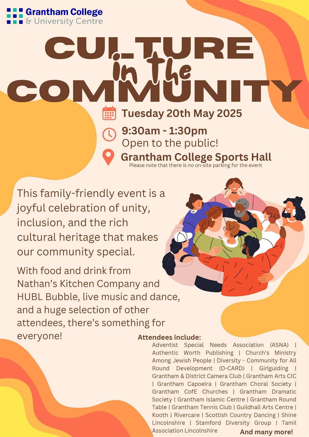 Culture in the Community will take place in May.