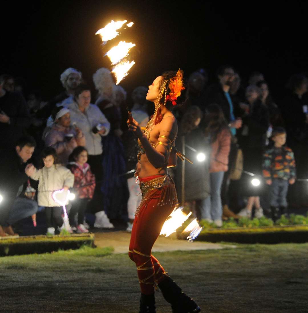 More than 3,000 tickets were sold for the Ayscoughfee Enlightenment PHOTO: CHRIS LOWNDES