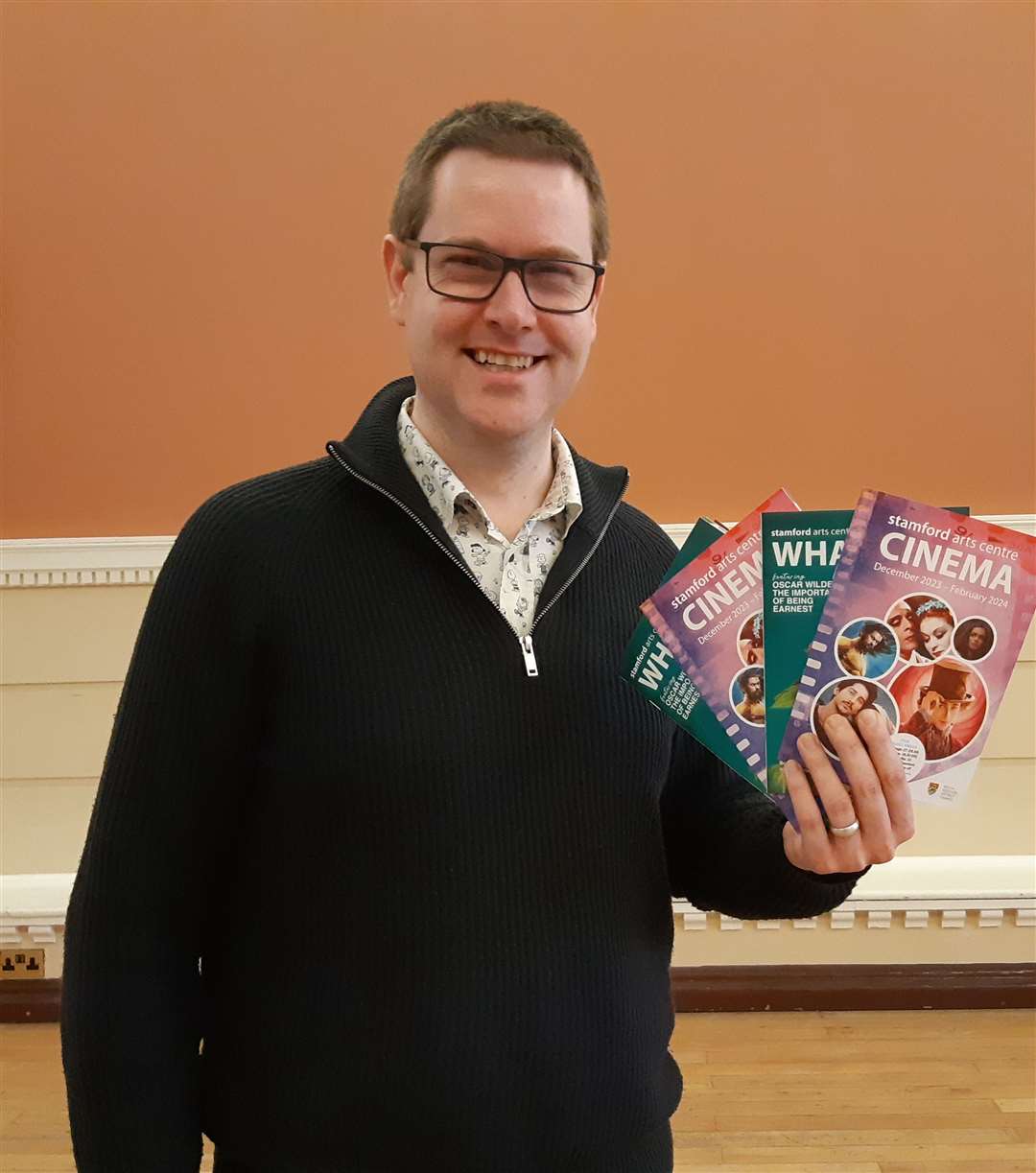Phil Norton is the new venue manager of Stamford Arts Centre
