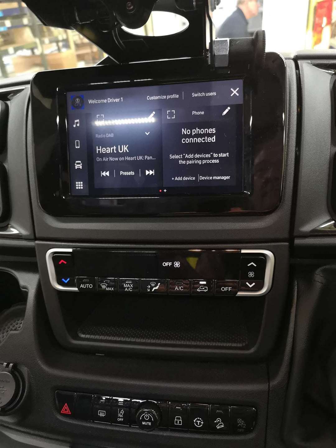 The new ambulances are fitted with DAB radio