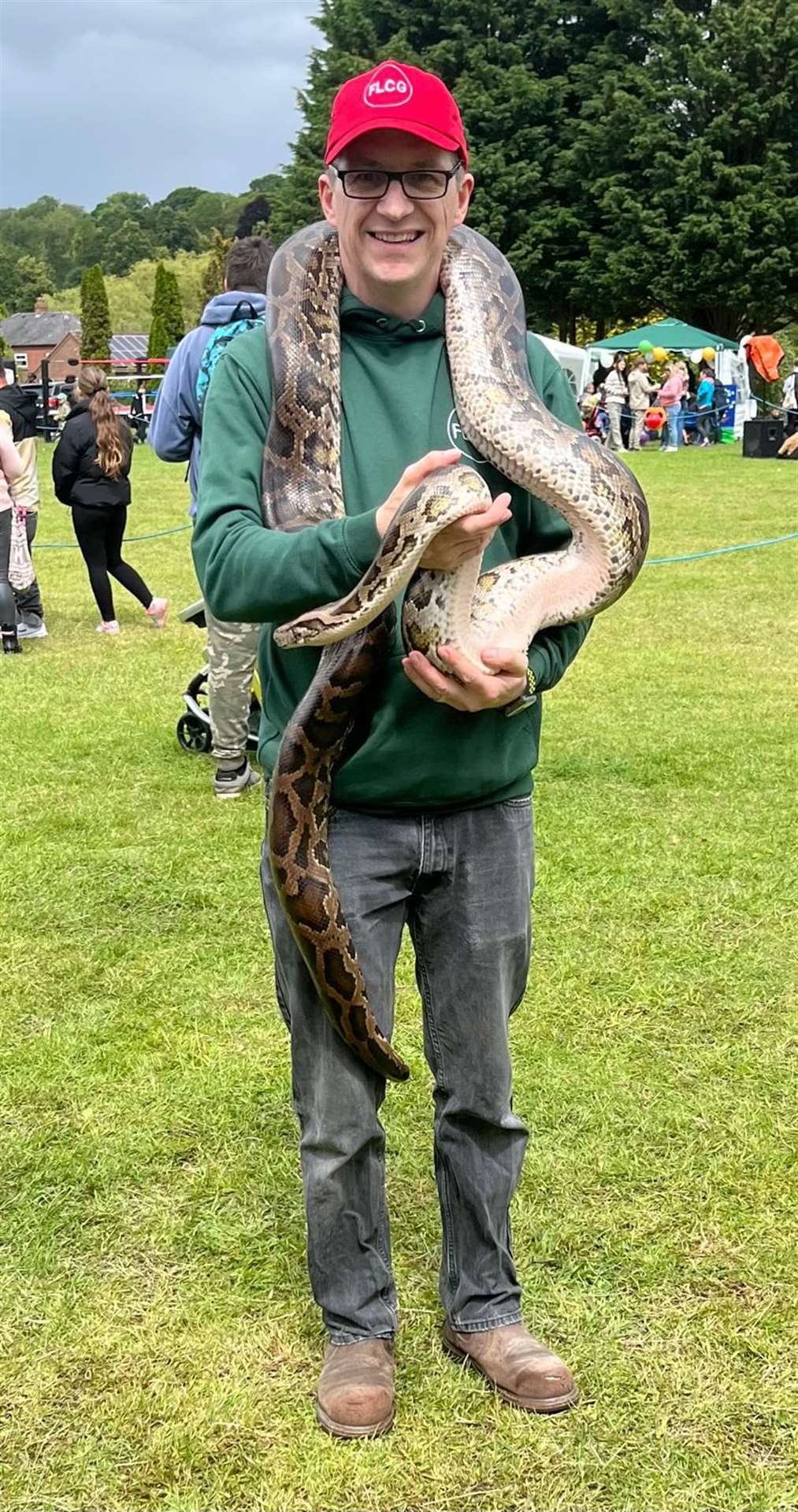 There were exotic animals on show. Photo: Lydia Gallaher