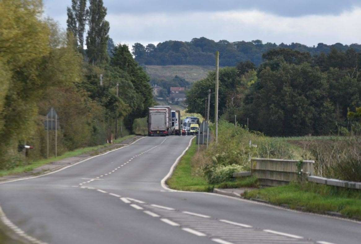 Traffic is building up. Photo: RSM Photography