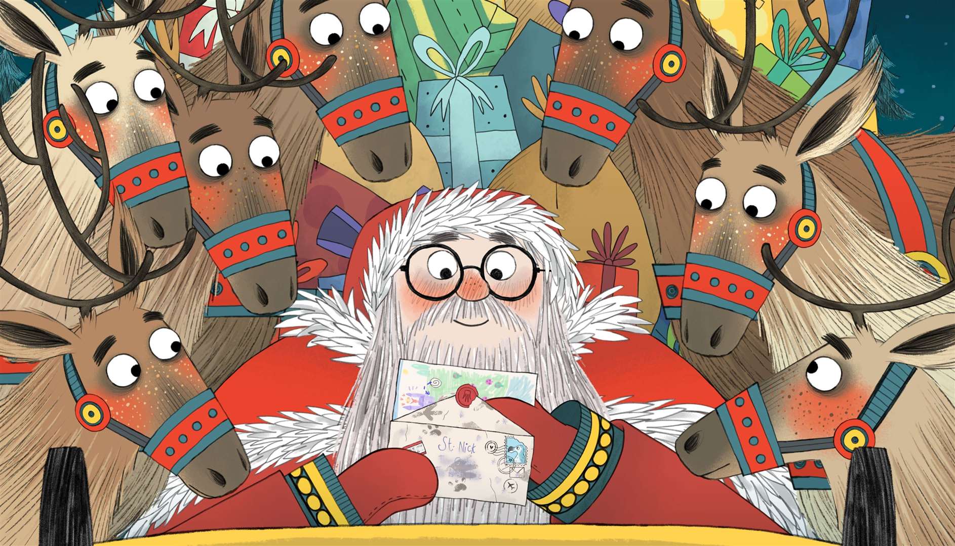 Peter Baynton spent almost two years directing The Night Before Christmas in Wonderland. Image courtesy of Lupus Films