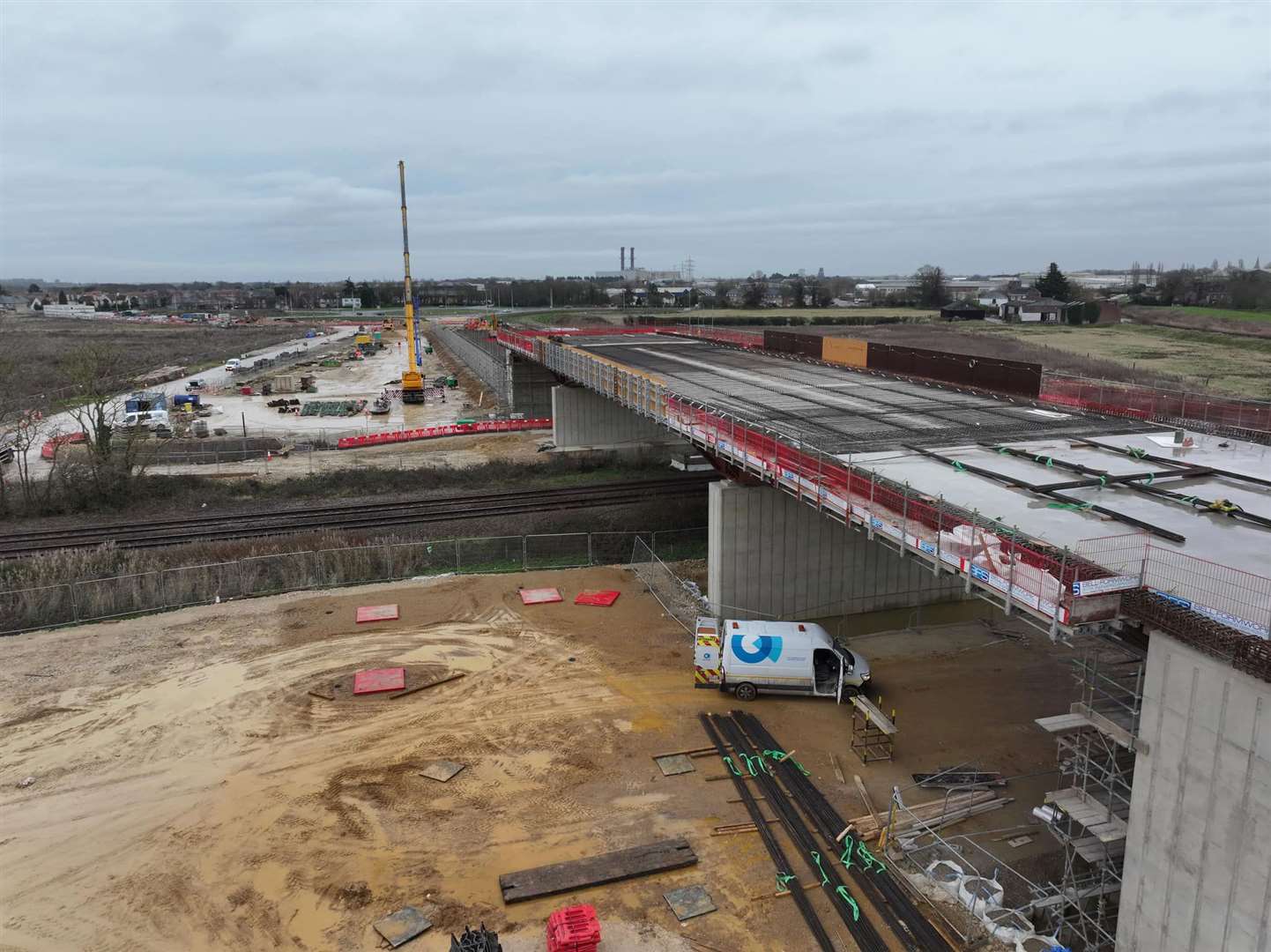 Work continues on the Western Relief Road