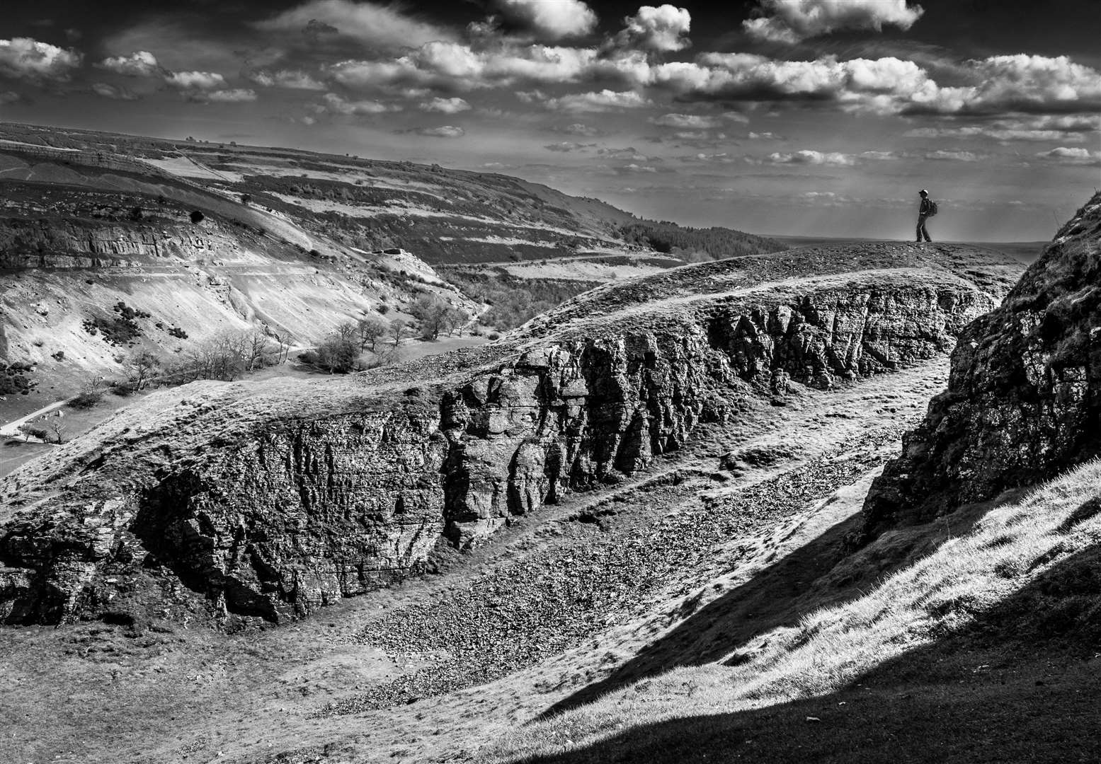 Man on a Mountain by Iain Evans
