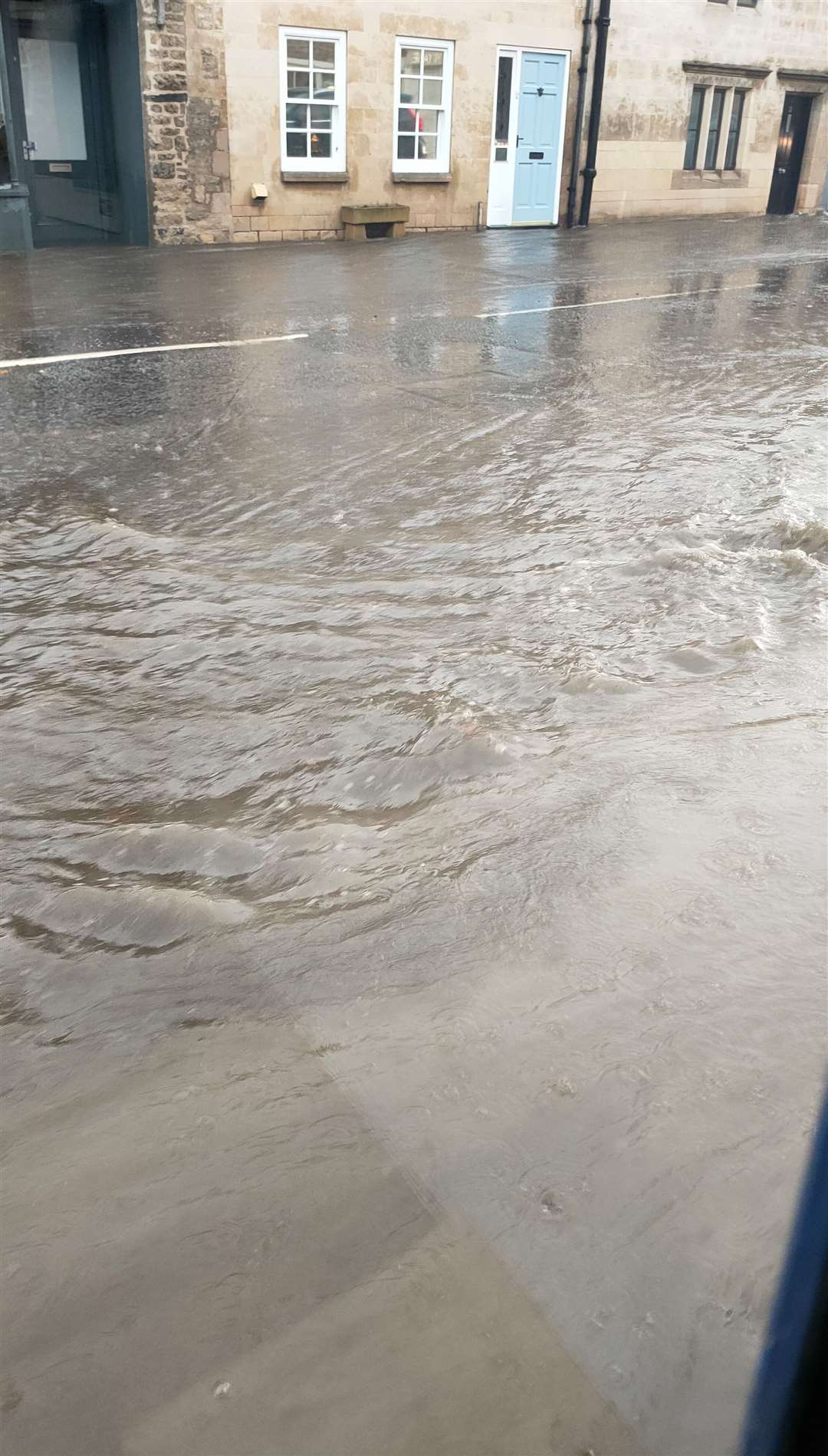 Flooding in Scotgate, Stamford