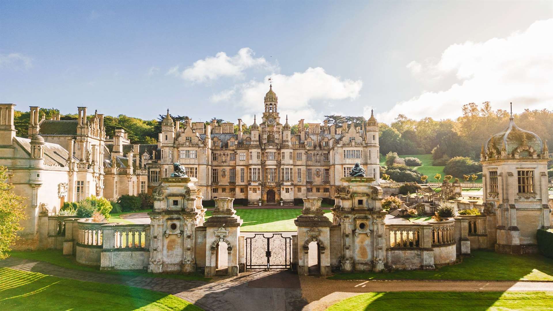 Harlaxton Manor, near Grantham.
