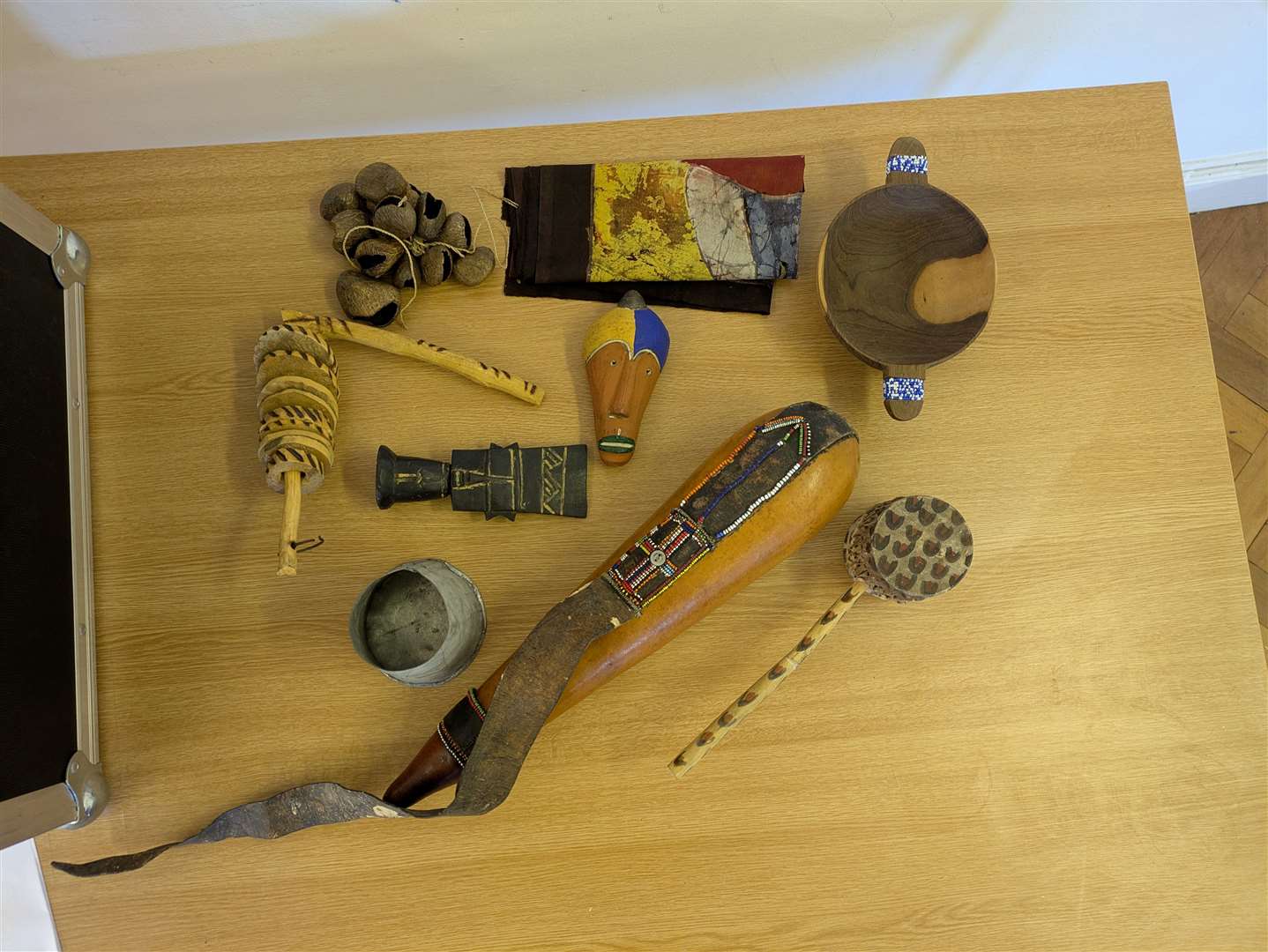 The contents of the Africa culture box