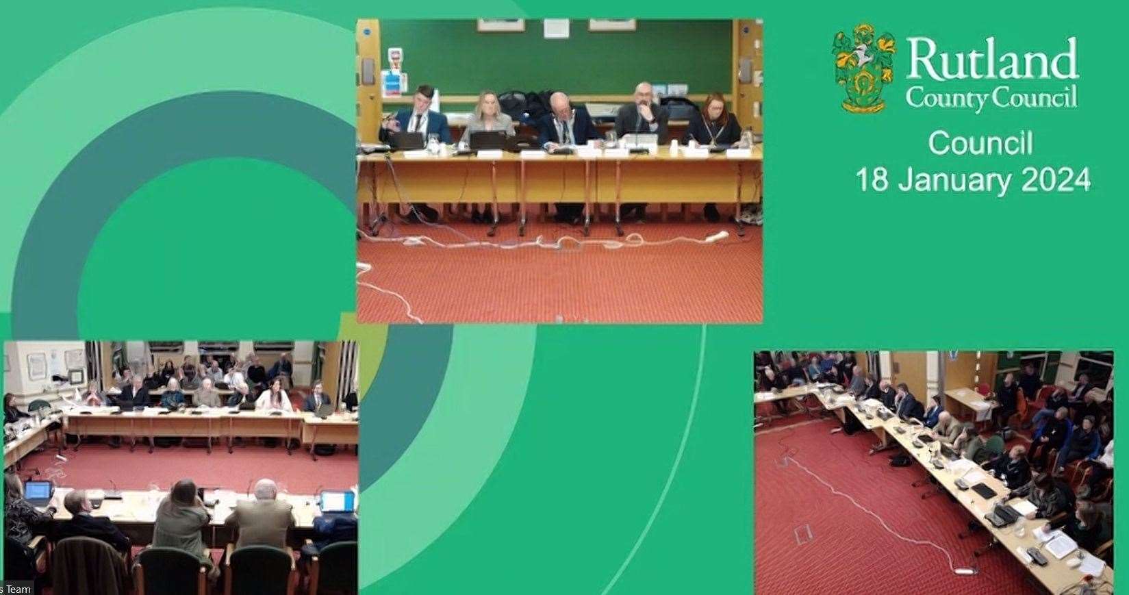 Rutland County Council's flooding meeting on January 18