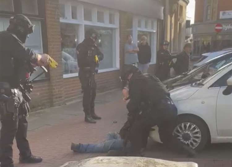 Armed police were called upon as a result of the incident on March 30 in Spalding