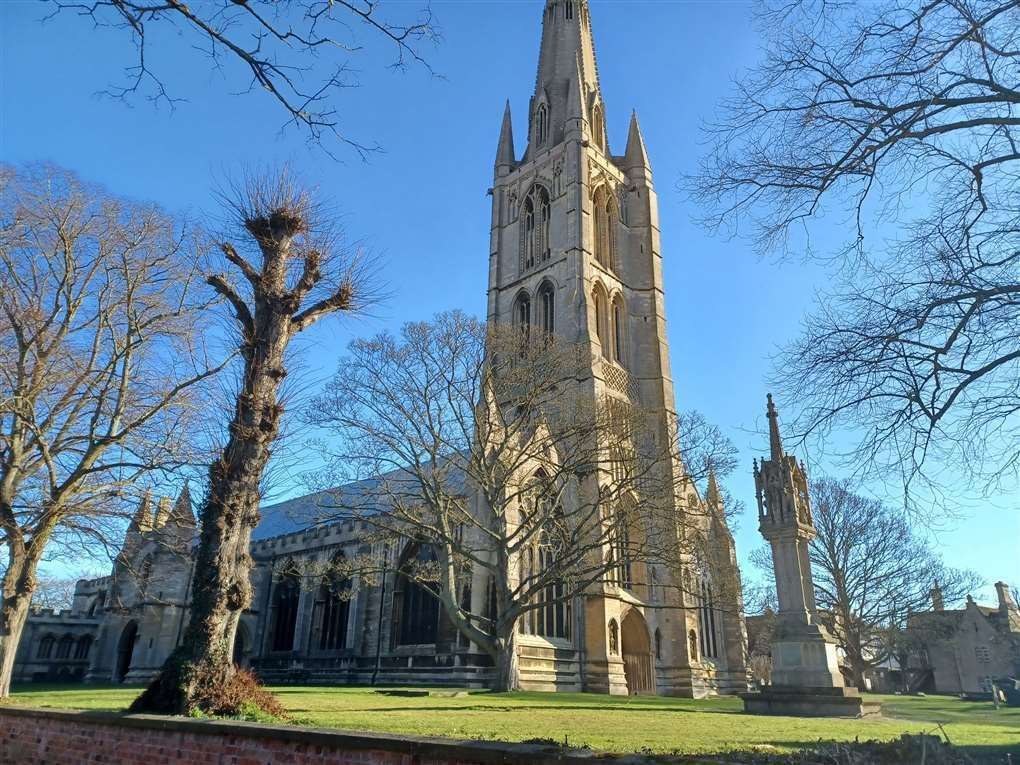 St Wulframs Church in Grantham.