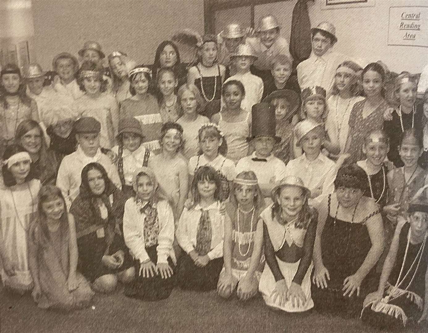 School was out for these musical performers from Deeping St James 25 years ago.