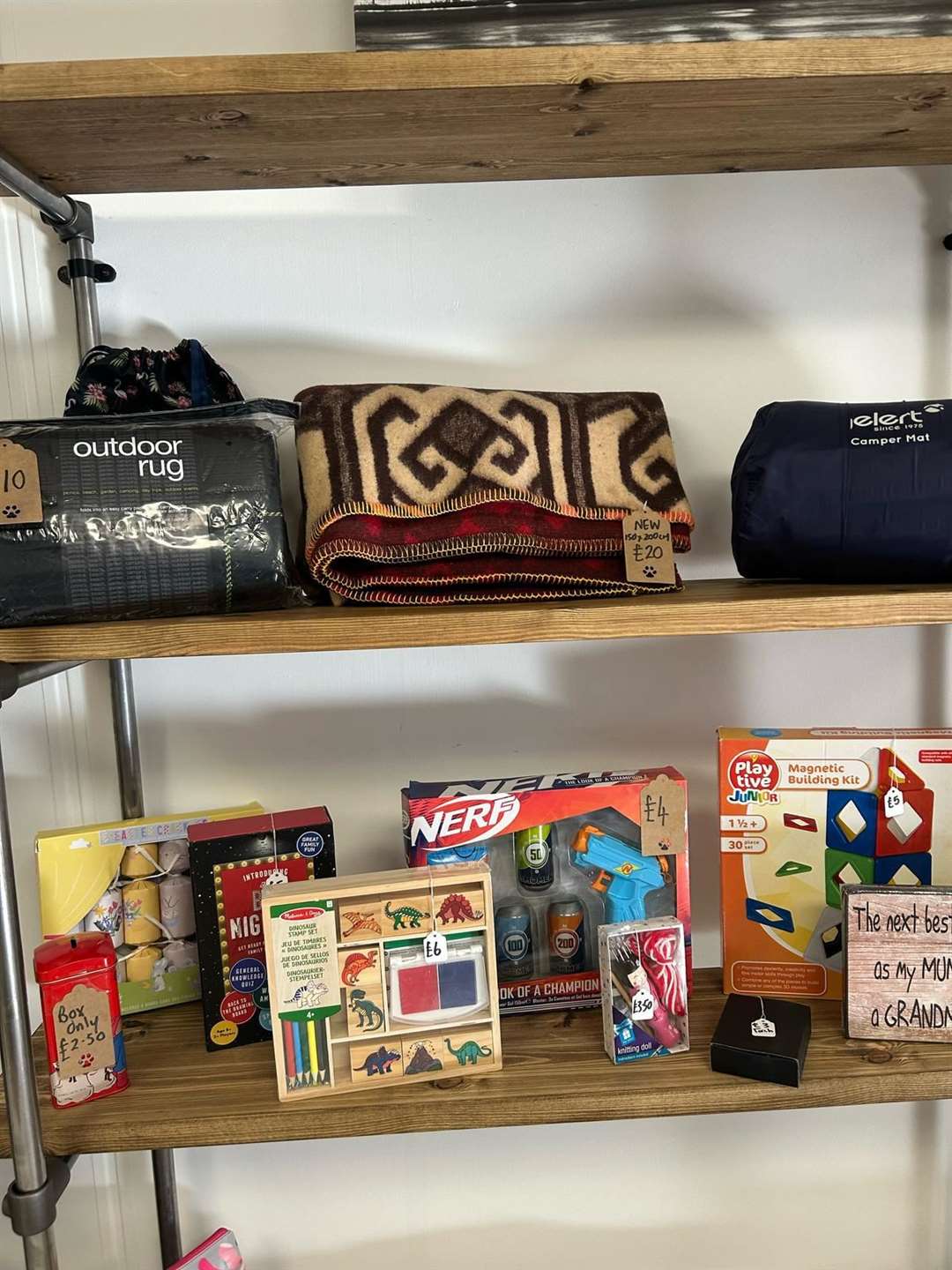 A look inside the new shop