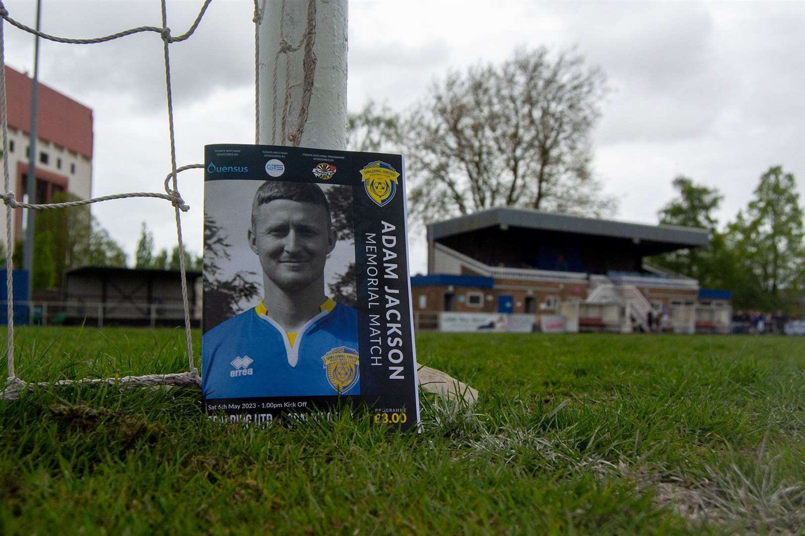 The first Adam Jackson memorial match was held at Spalding United last year. Photo: Dan Allen