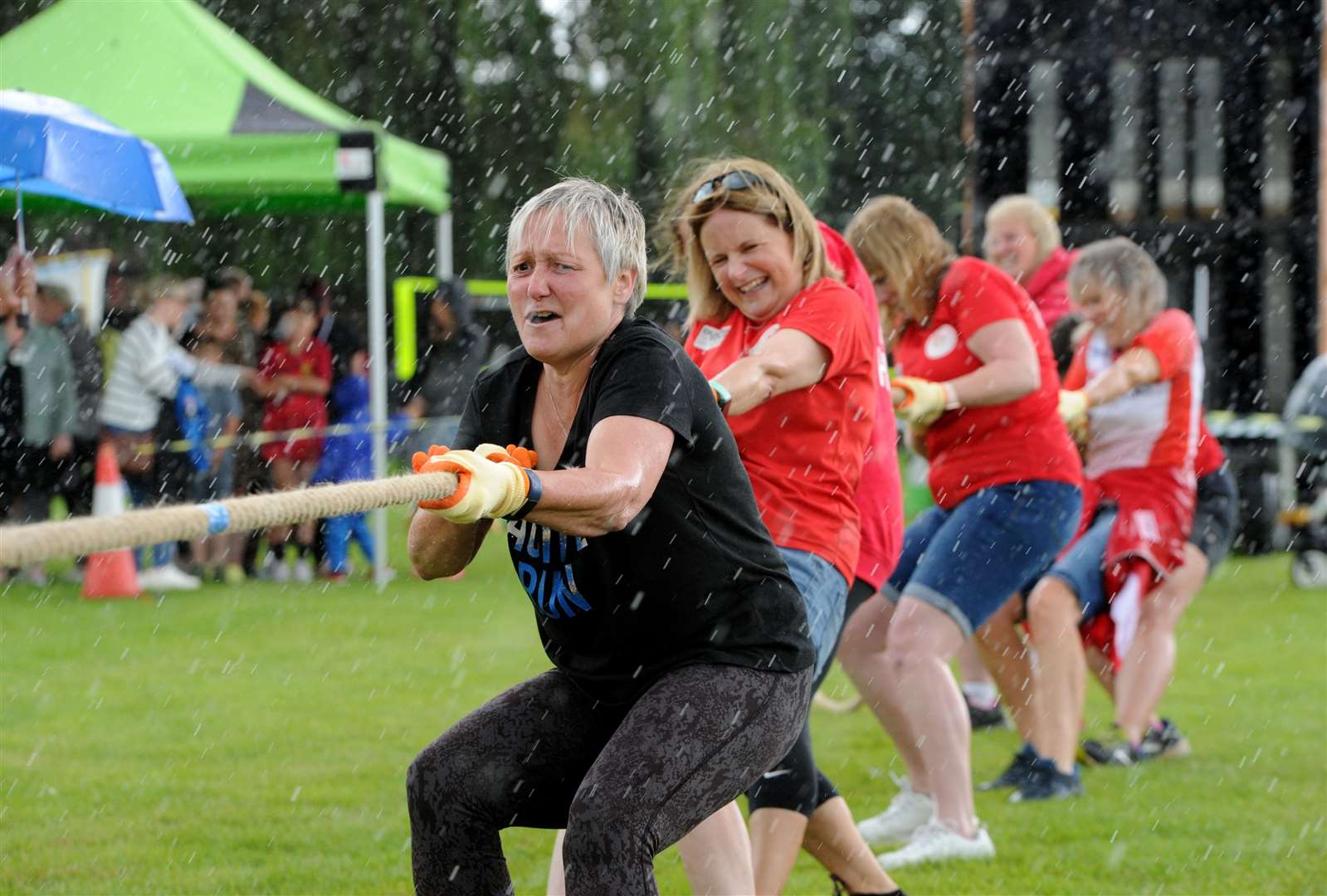 A previous tug of war contest at the Give it a Go Day in Spalding