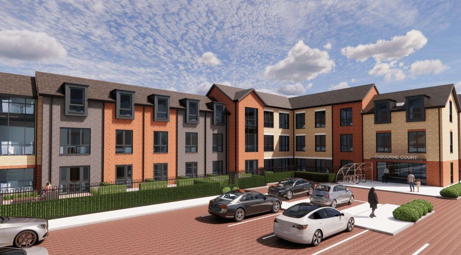 Artist's impression of a proposed care home on Cabourne Court, Lincoln. Image: Glenholme Healthcare Group