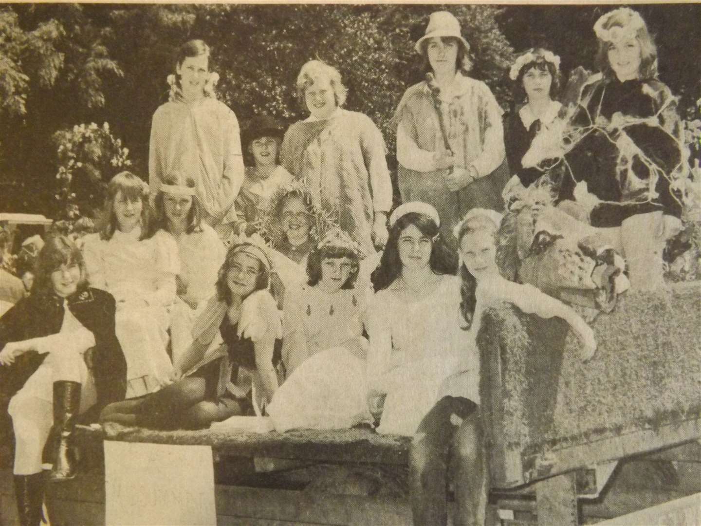 50 years ago: July 6, 1973 – The “Midsummer Night's Dream” float by the 2nd Oakham Girl Guides in the Oakham carnival parade on Saturday.