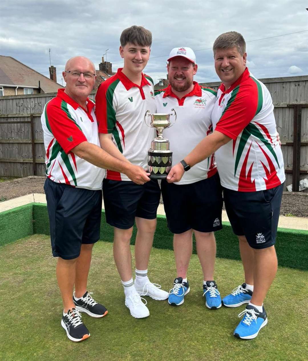 Steve Hill, Harry Mycock, Dominic McVittie and Martin Spencer.
