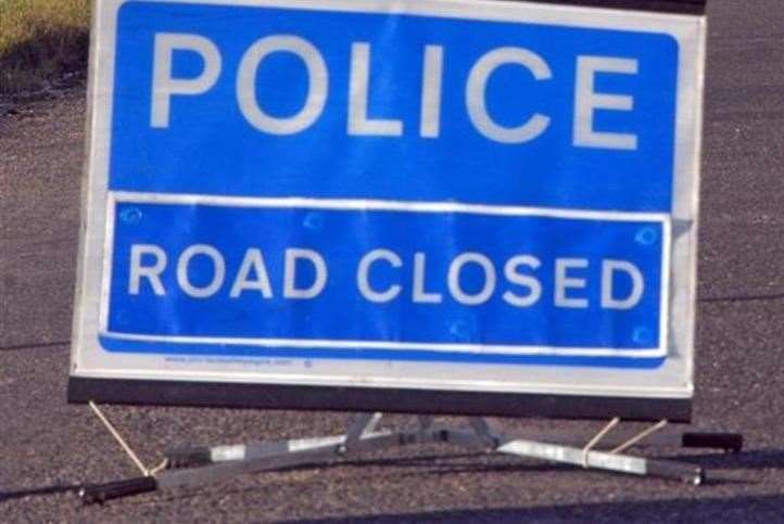 The A1 is closed southbound