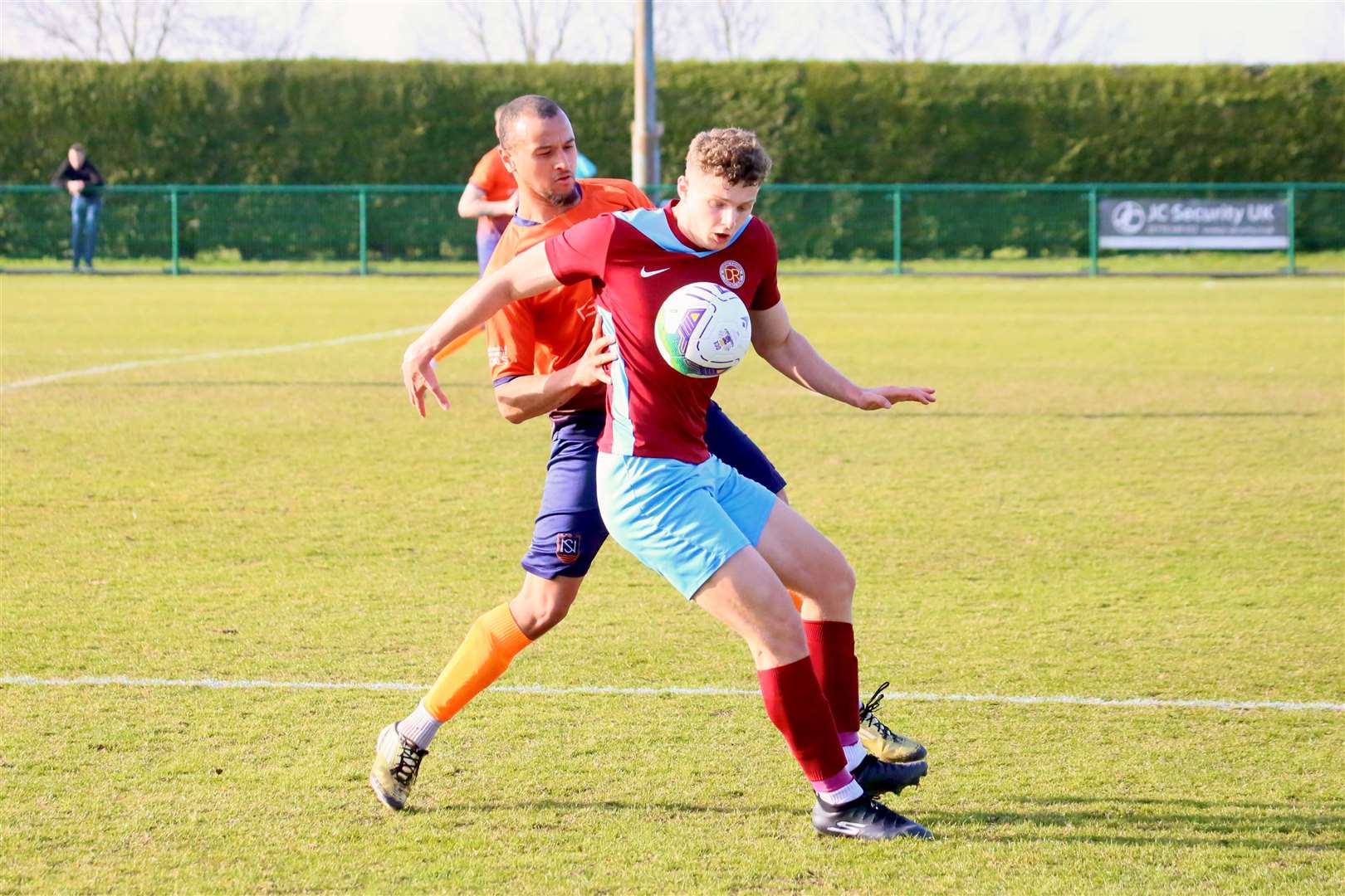 Action from Deeping Rangers' home win over Newark and Sherwood. Photo: Jason Richardson