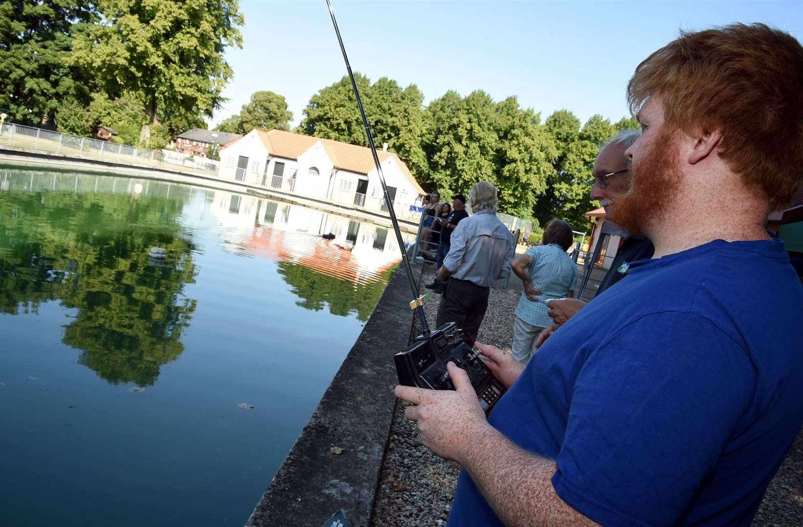 Grantham Model Boat Club often hosts event days at Wyndham Park.