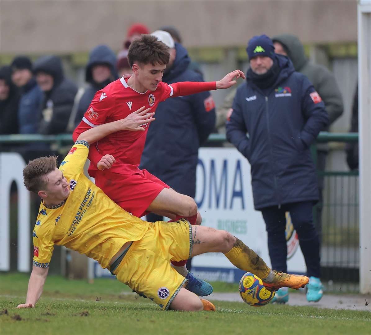 Stamford were beaten at home by Leiston on Saturday. Photo: Rob O'Brien